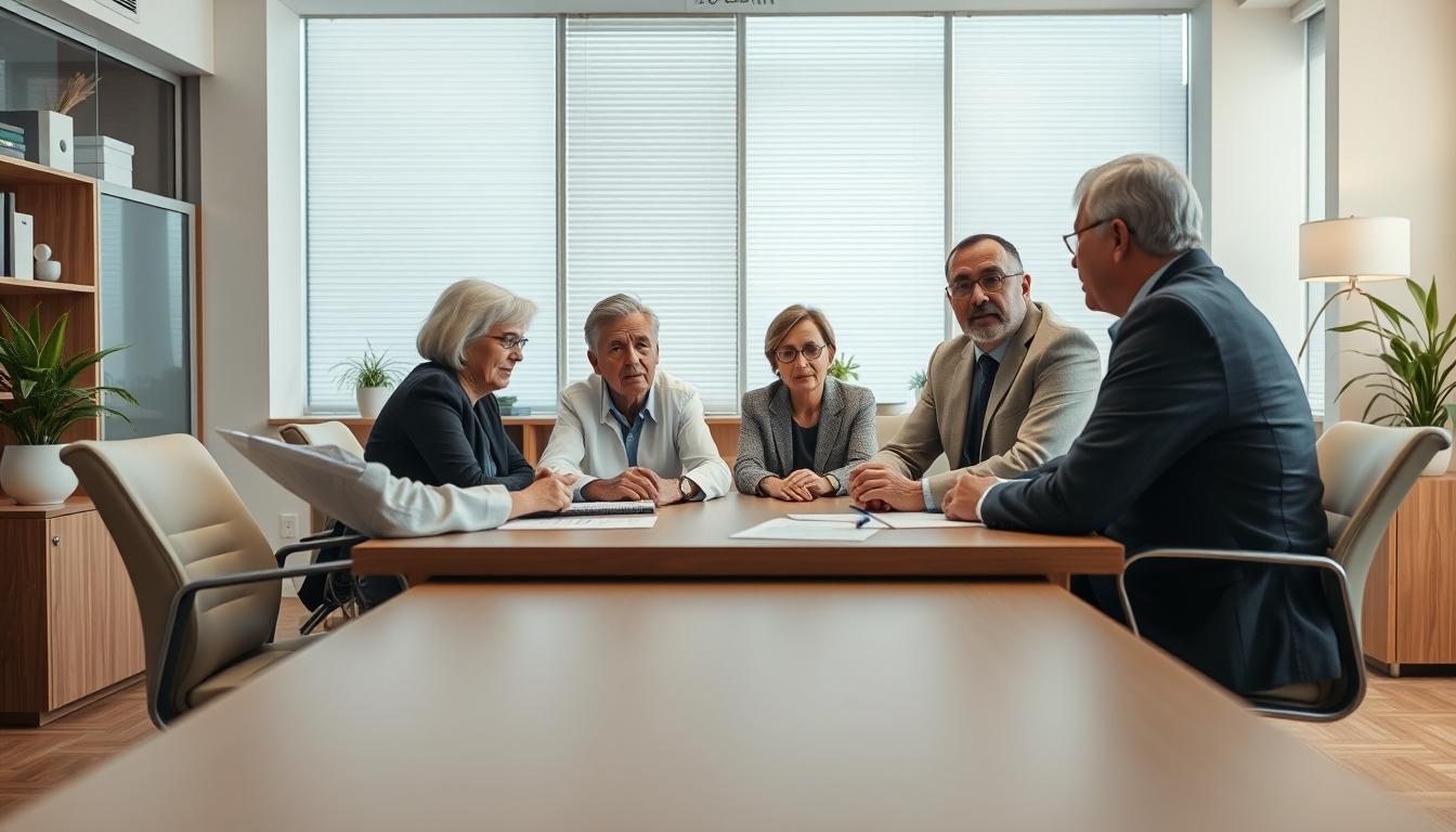 Team delivering expert elder law support